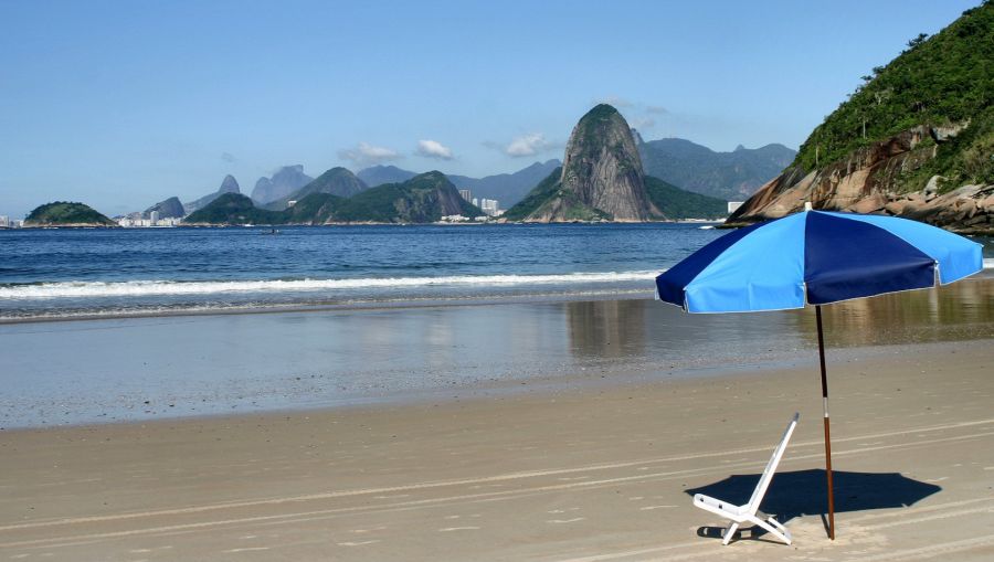 Beach at Imbuhy in Rio de Janeiro