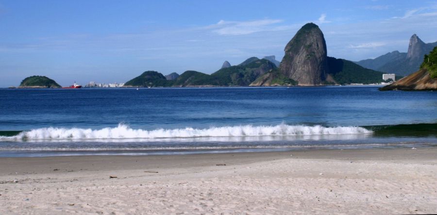 Beach at Imbuhy in Rio de Janeiro