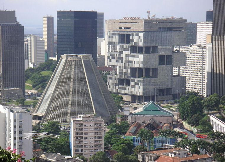 Cathedral in Town Centre of Rio de Janeiro