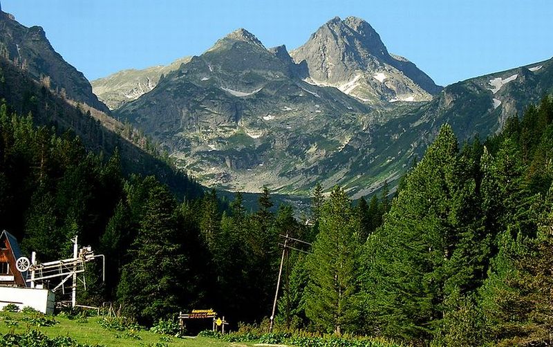 Maliovitsa Peak in the Rila Mountains of Bulgaria