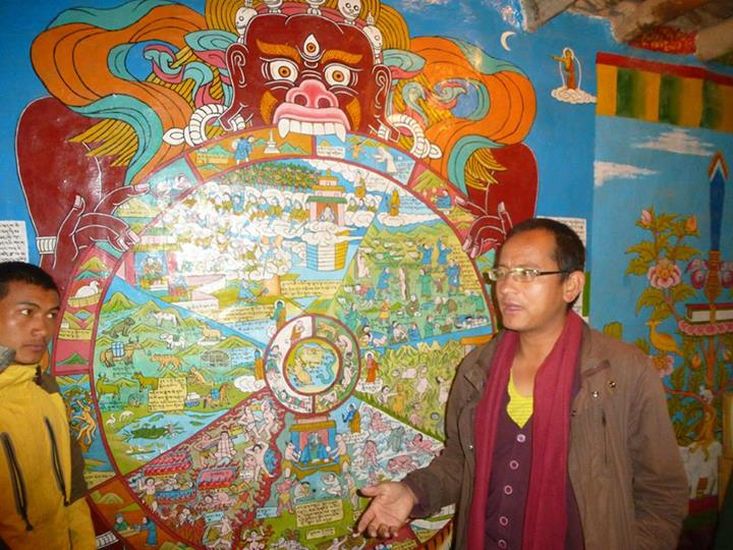 Thangka - Buddhist Mural
