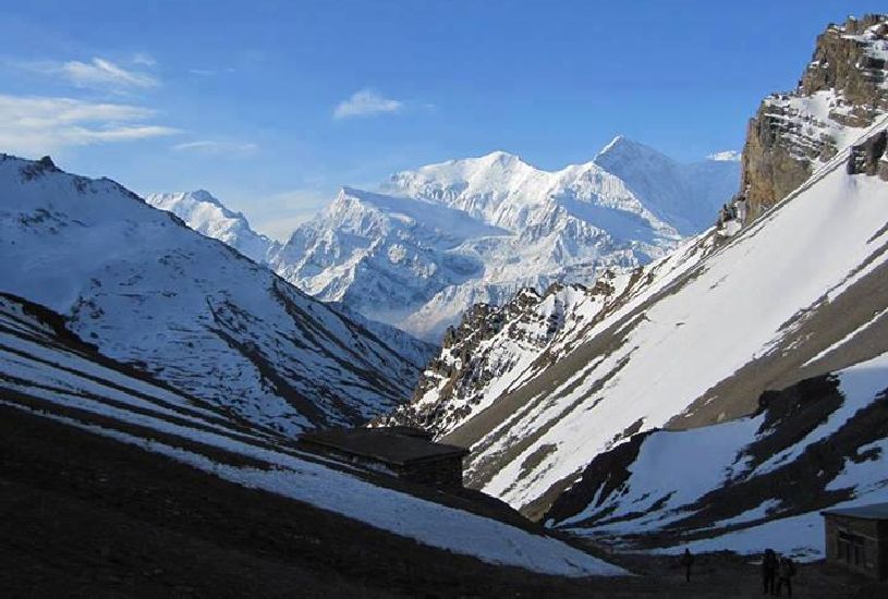 Annapurna Himal from Tharong La