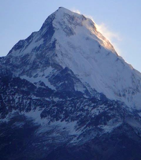 Annapurna South Peak from Poon Hill