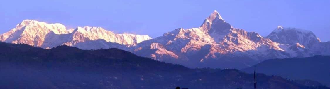 Annapurna Himal, Macchapucchre ( Fishtail Mountain ) and Annapurna III