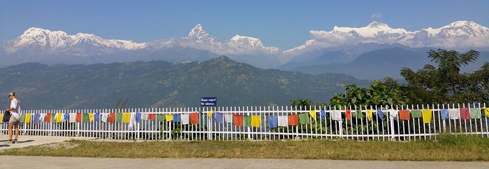 Annapurna Himal from Peace Temple