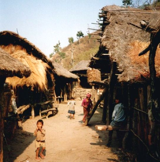 Village in Arun Valley