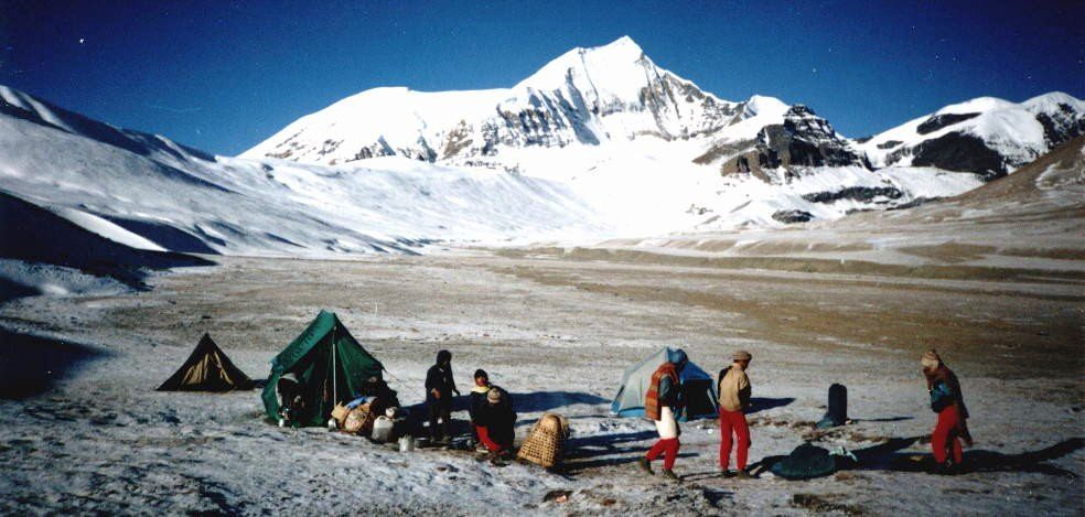 Mt.Sita Chuchura from Camp in Hidden Valley