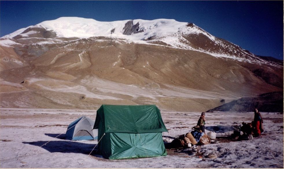Mt.Hongde from Camp in Hidden Valley