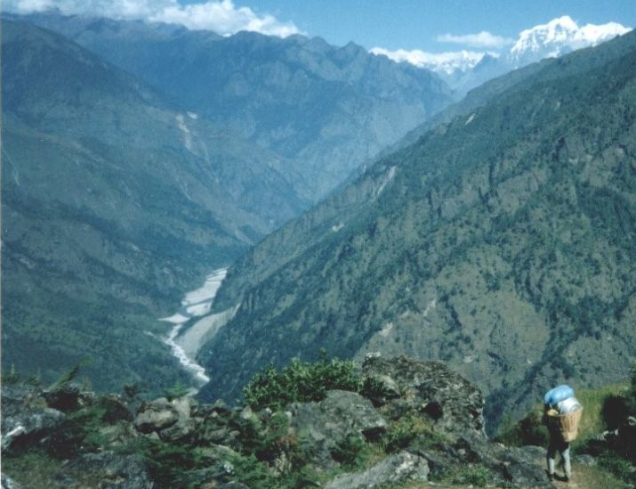 Buri Gandaki Valley and Shringi Himal