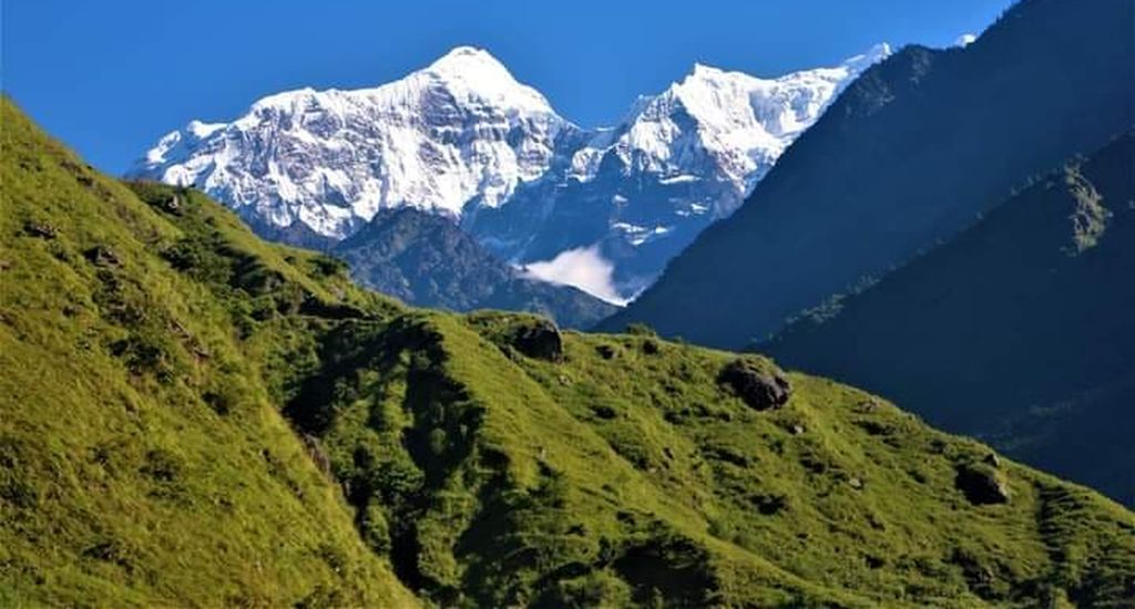 Shringi Himal above the Buri Gandaki