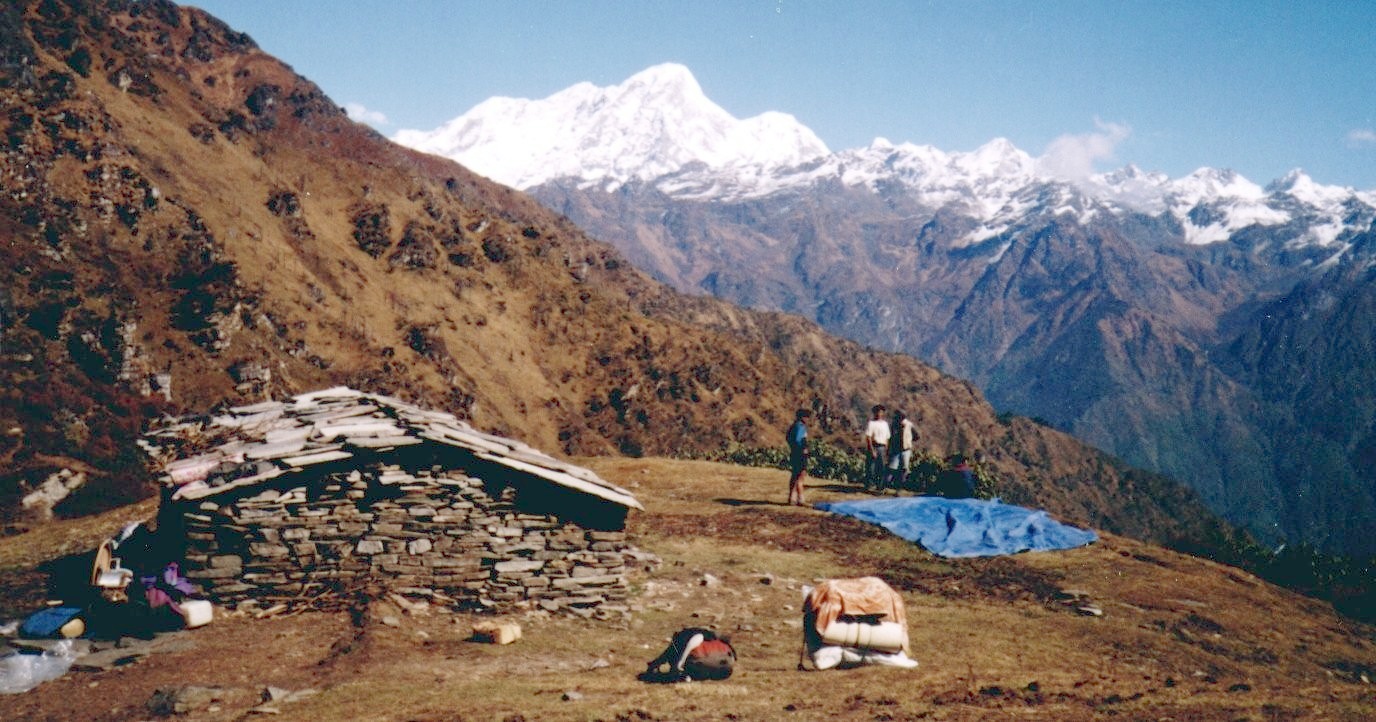 Mt.Phurba Chyachu in the Jugal Himal from