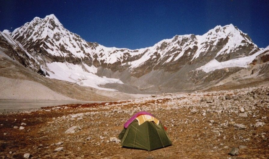 Camp at Hongu Panch Pokhari