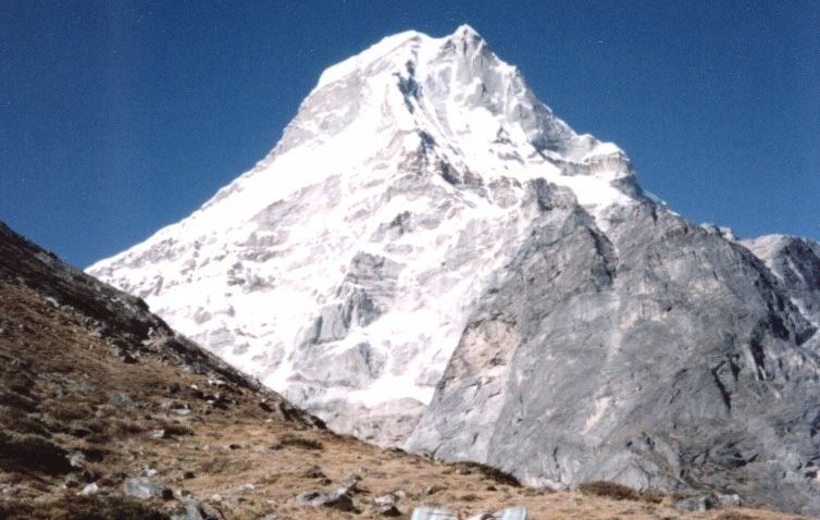 Peak 43 ( Kyashar ) from Hinku Valley