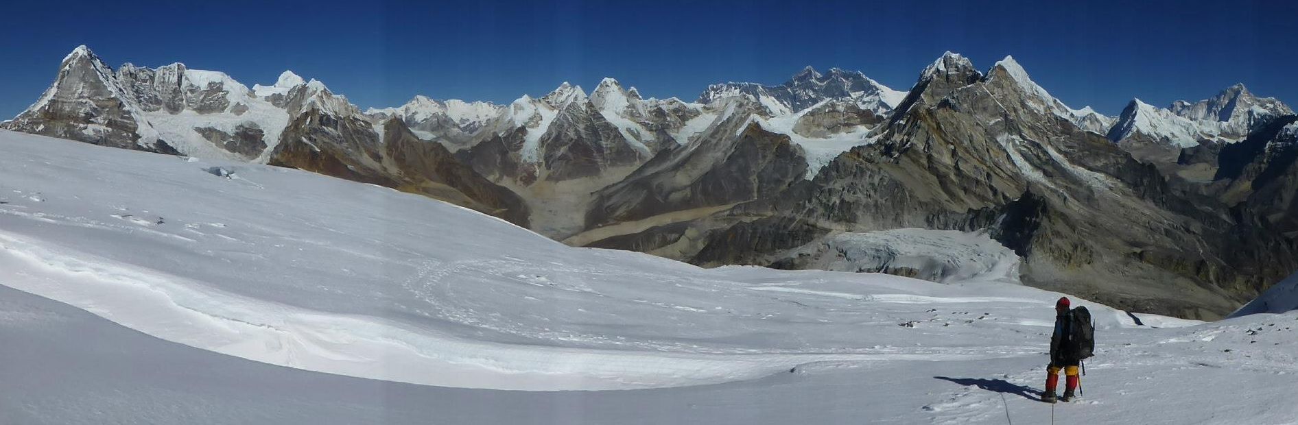 Panorama from Mera Peak