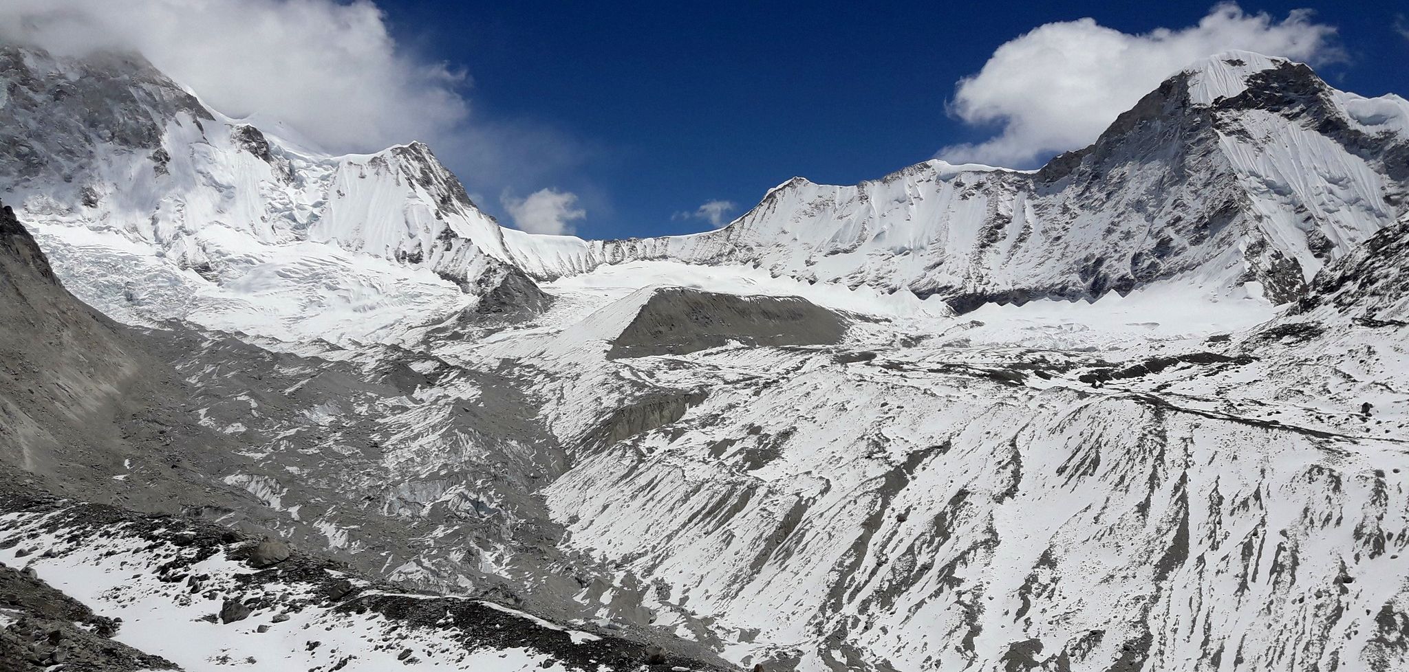 West Col and Chonku Chuli ( Pyramid Peak )