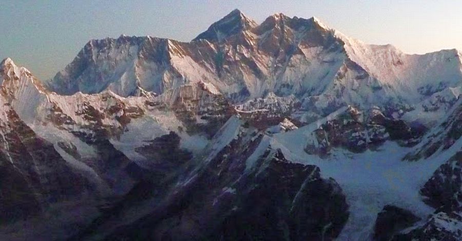 Mount Everest ( 8850m ) on ascent of Mera Peak
