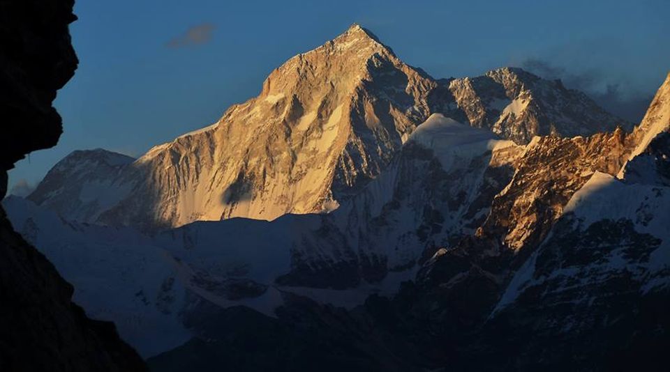 Mount Makalu from Mera Peak