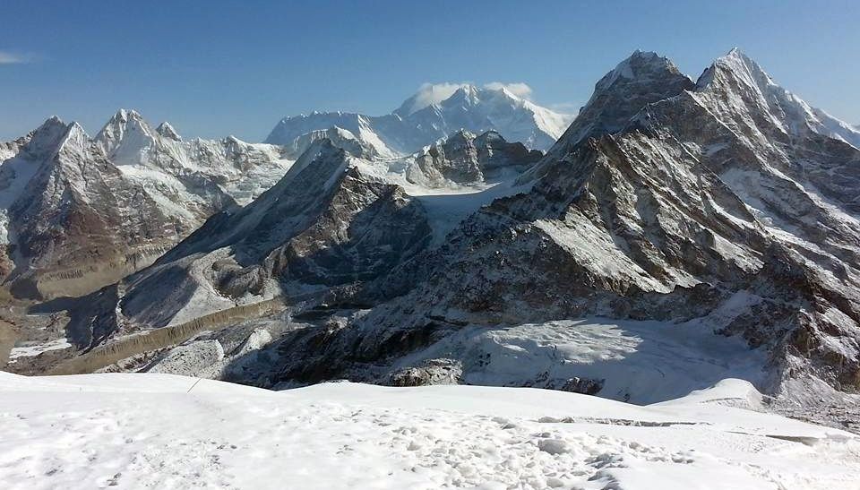 Panorama from Mera Peak