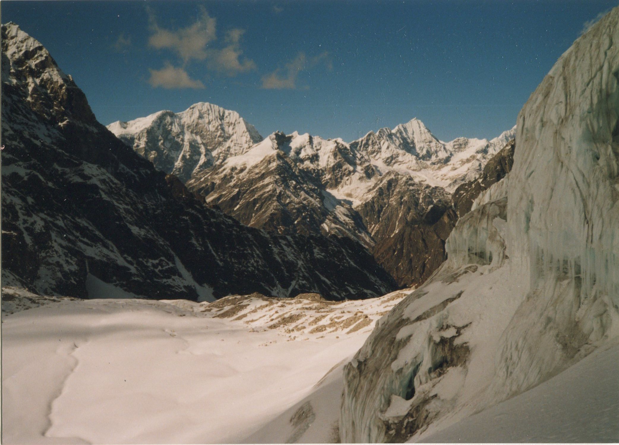 Shalbachum in Langtang Himal on descent from Tilman's Pass