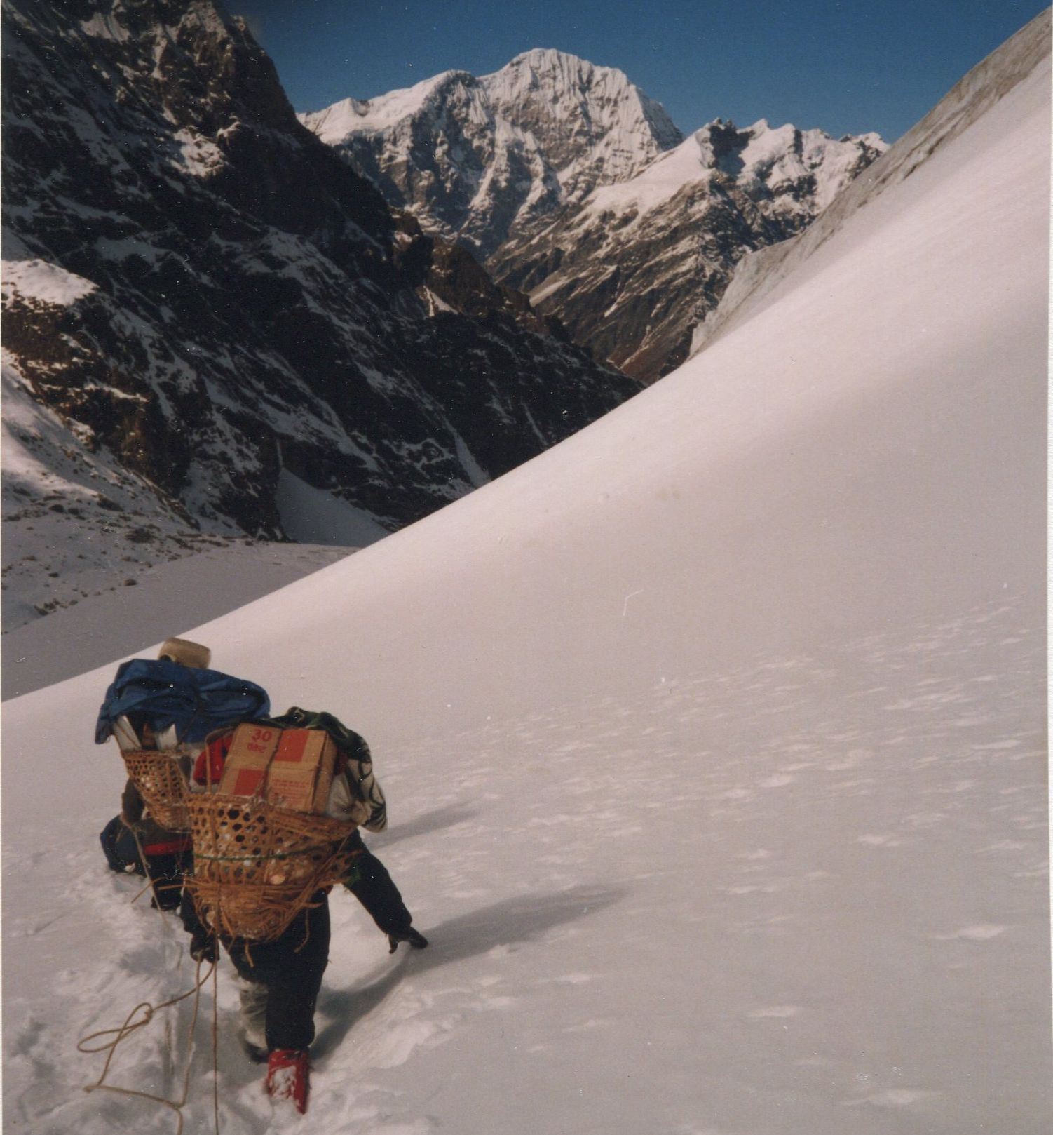 Shalbachum in Langtang Himal on descent from Tilman's Pass