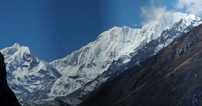 Nepal Peak and Tent Peak / Kirat Chuli from Sikkim