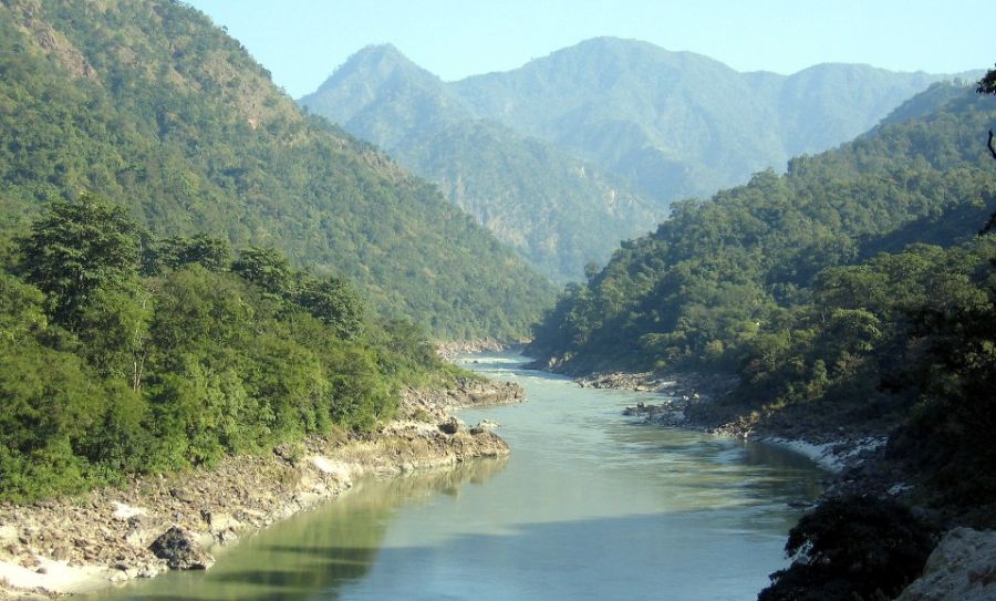 Tamur River in Kangchenjunga Region