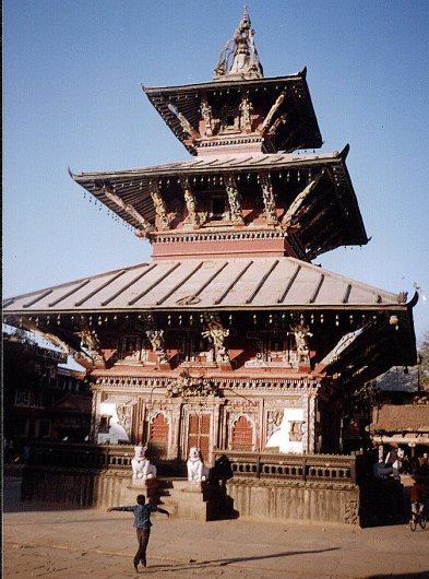 Pagoda-style temple in Patan