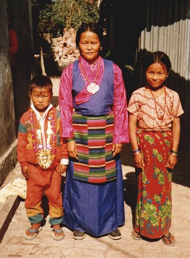 Sherpas in Traditional Dress