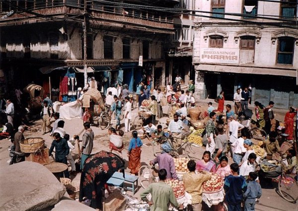 Street Market at Bhedasing in Kathmandu