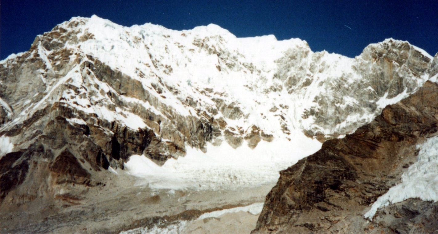 Lobuje Peaks in the Khumbu Region of the Nepal Himalaya
