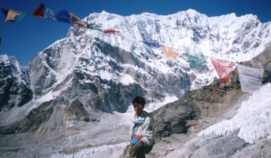Mt.Chumbu from Kallar Pattar