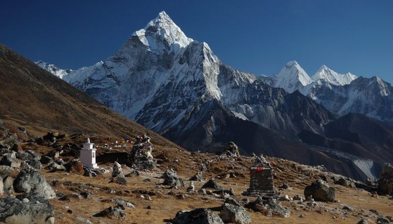 Ama Dablam on route to Everest Base Camp