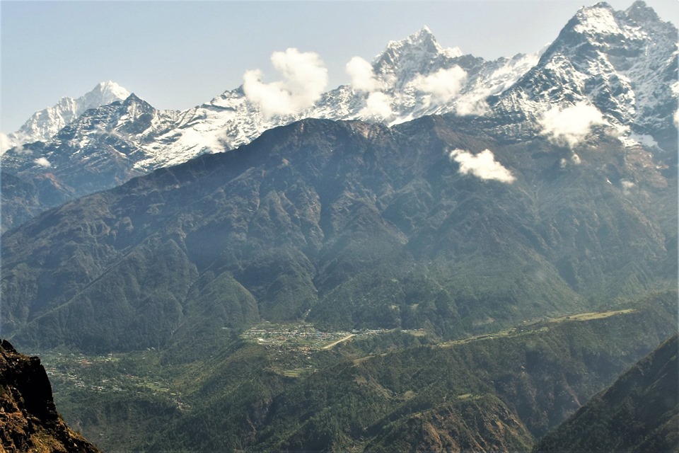 Charpati Himal above Lukla airport