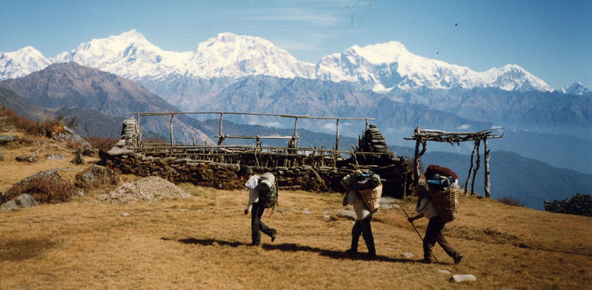 The Manaslu Himal from Talbrung Danda