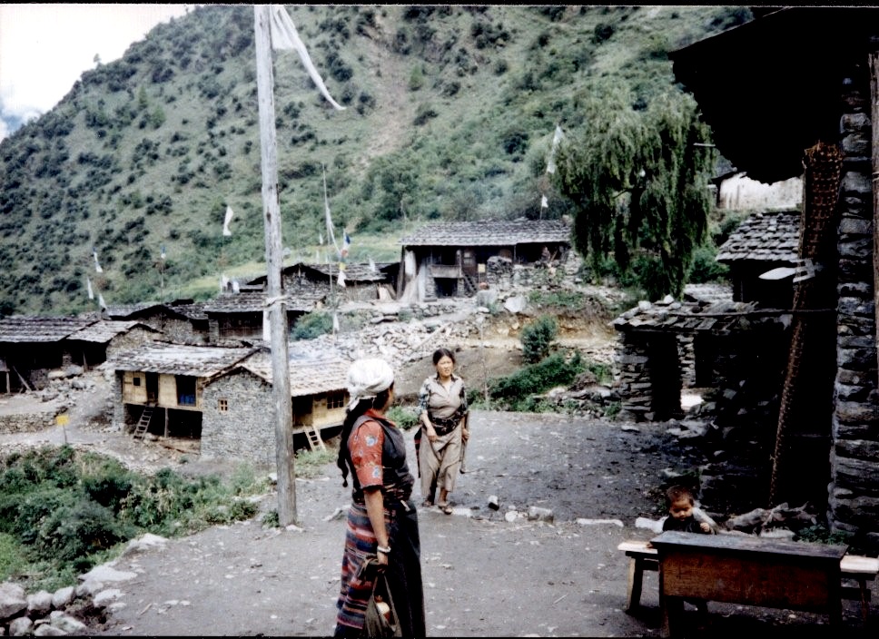 Khangjung Village above the Langtang Valley