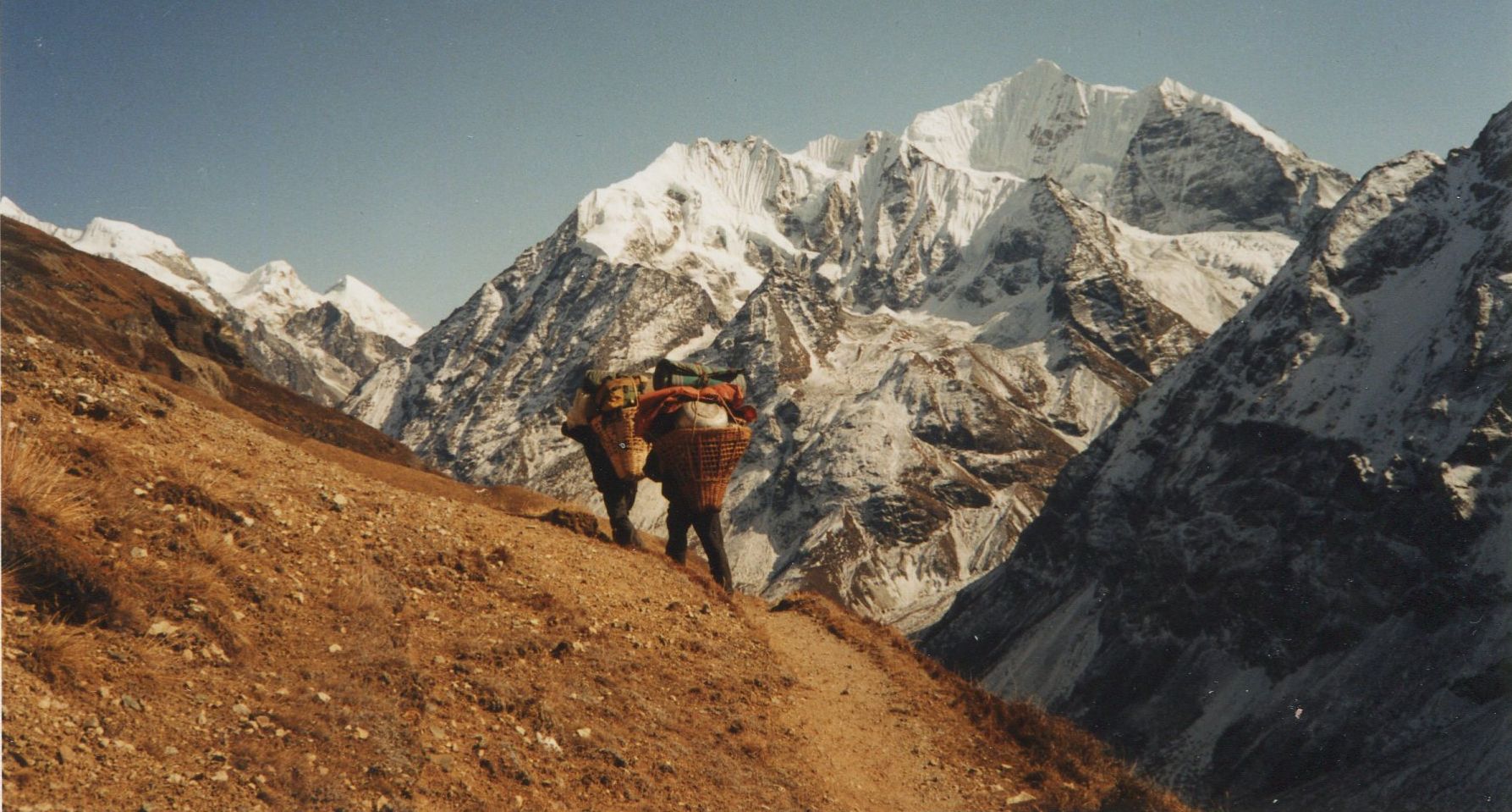 Mt.Ganshempo ( Ganchempo ) on ascent to Yala