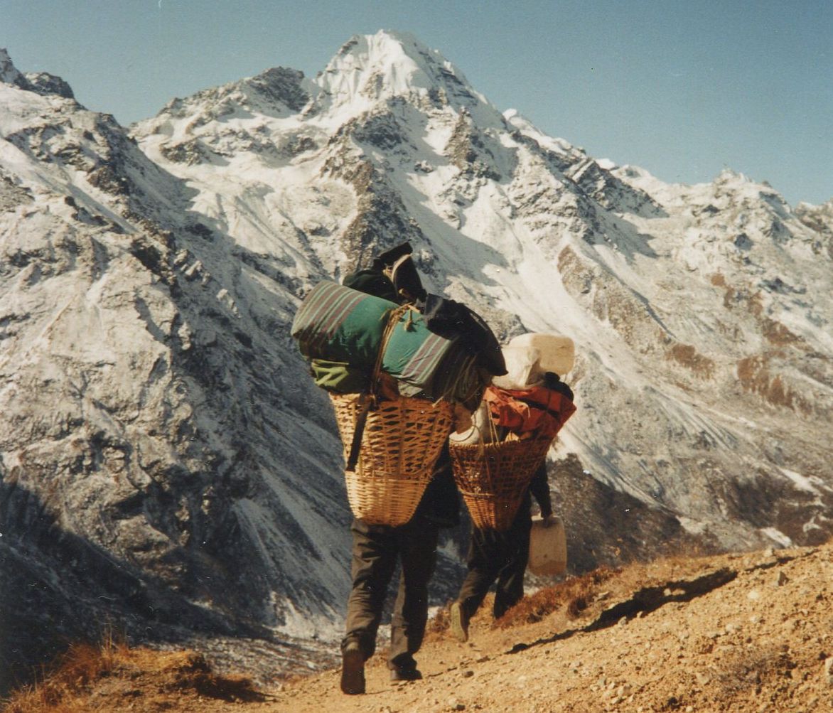 Mt.Naya Kanga ( Ganja La Chuli ) on return from Yala
