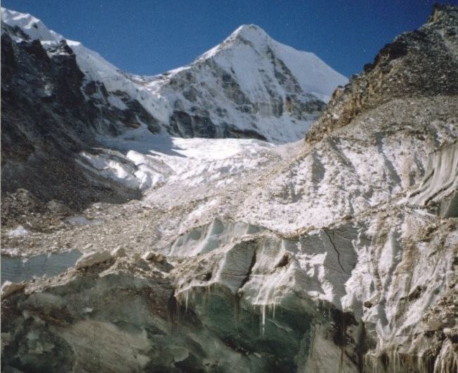 Sherpani Peak from Barun Glacier
