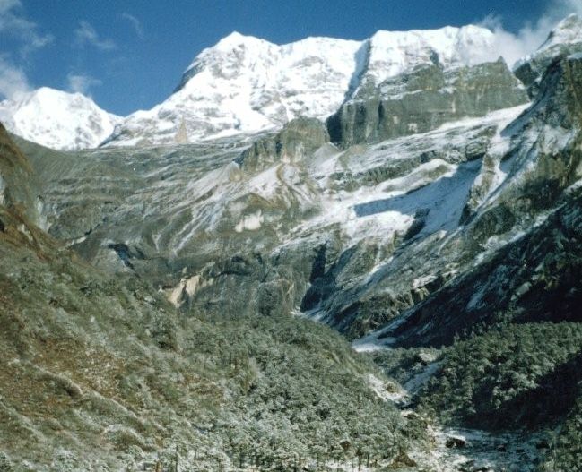 Himalayan Peaks above the Barun Valley