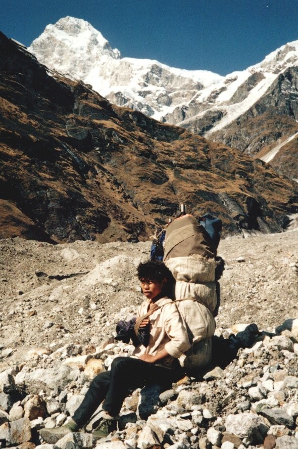 Himalchuli from Chuling Glacier
