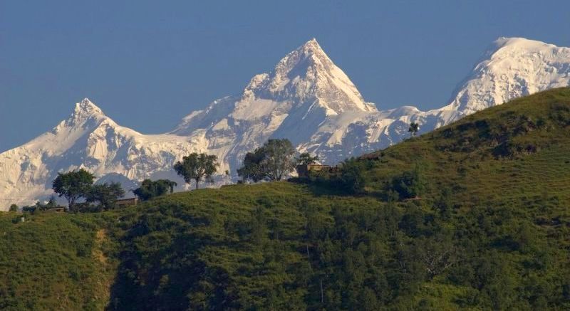 Himal Chuli from near Gorkha