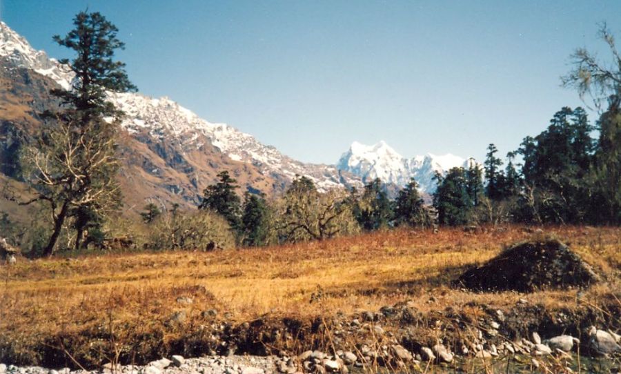 Shringi Himal from Chuling Glacier