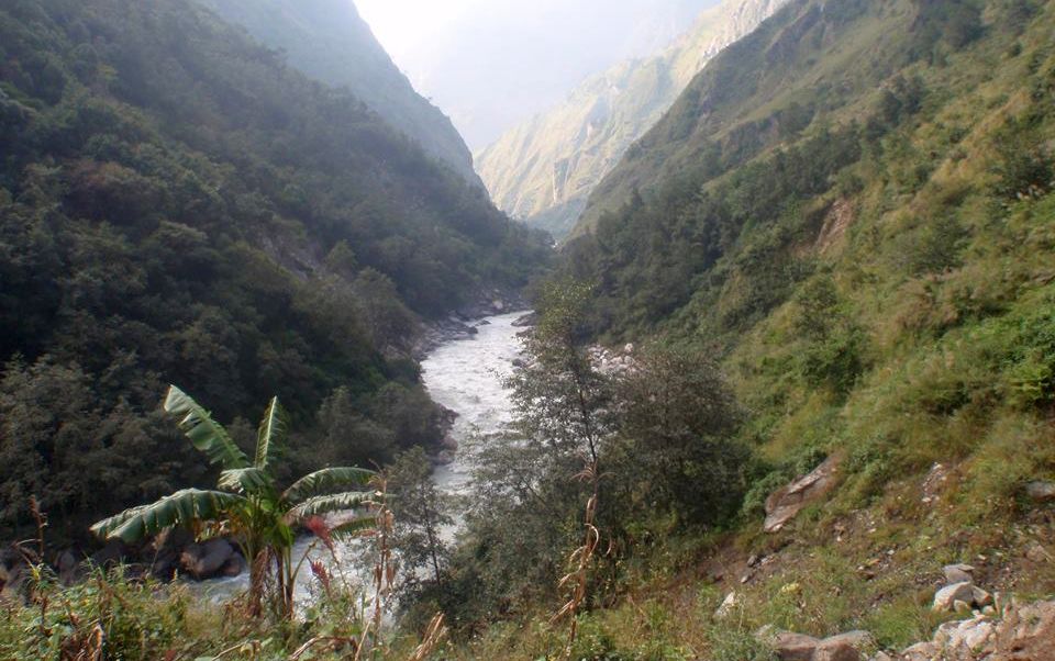 Buri Gandaki River Valley