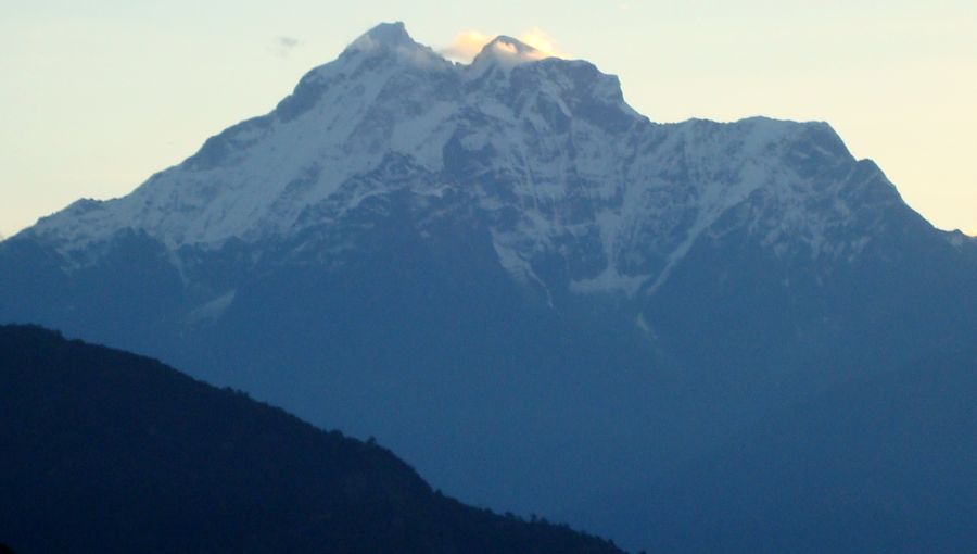 Mount Gauri Shankar from Charicot / Charikot