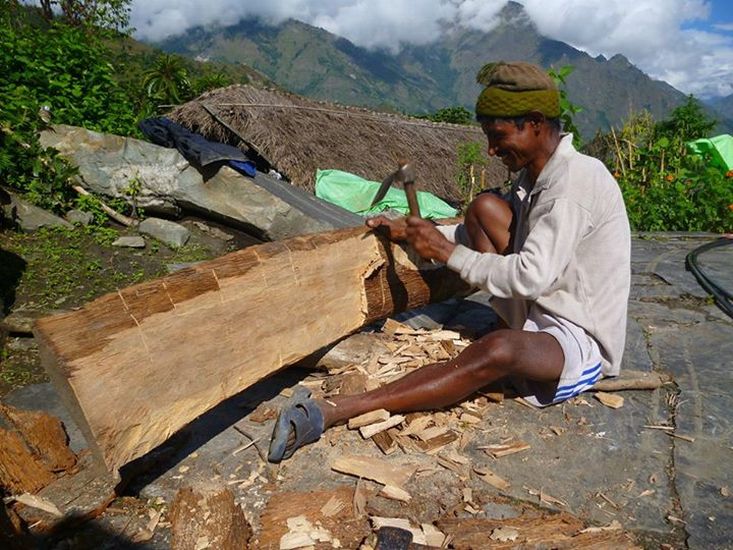 Nepalese carpenter