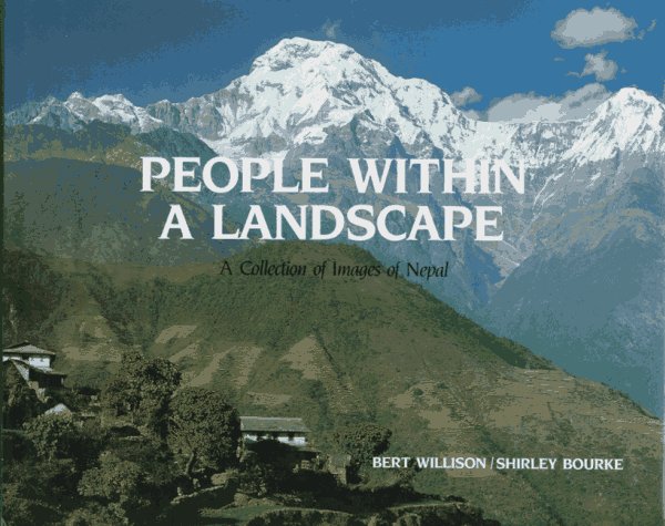 People within a Landscape - Annapurna South Peak and Hiunchuli