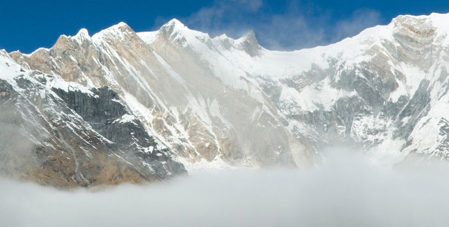 Fang and ridge to Annapurna I