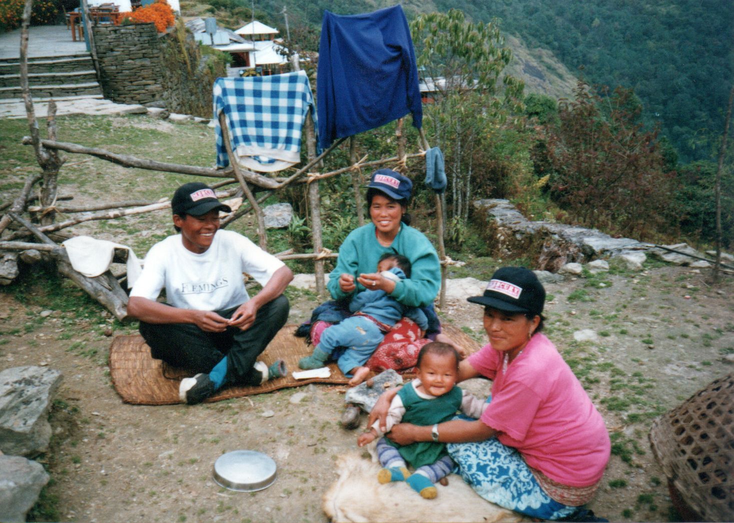 Campsite at Chomrong