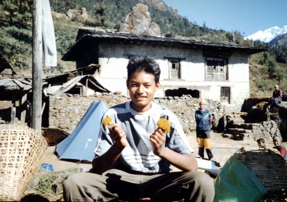Chandra Bahadur Lama in Charma Village
