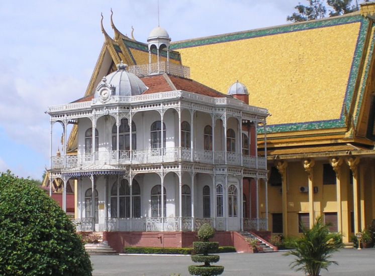 Napolean Pavillion at Royal Palace in Phnom Penh
